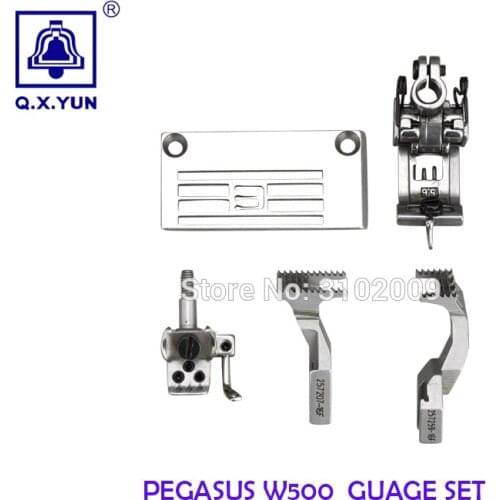 Industrial Sewing Machine Spare Parts Gauge Set For PEGASUS W500/W600 5.6 Guage Set 257018B56