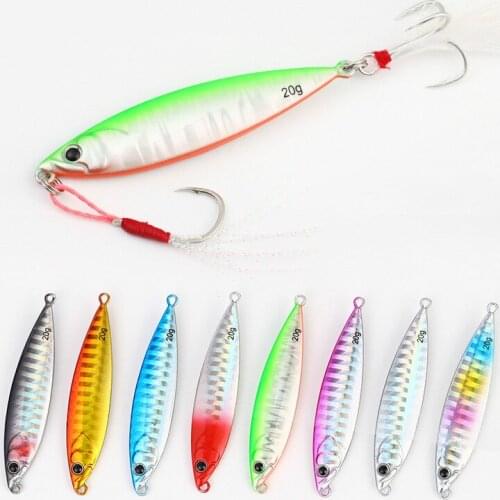 NEW HOT 10g 15g 20g 25g fishing jigging lure spoon spinnerbait metal bait bass tuna lures jig lead minnow pesca tackle