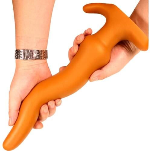 Huge Dildo Super Soft Realistic Penis Dick Dildo Female Masturbator Gold Anal Butt Suction Cup Dildos Adult Toy Dragon Dildo