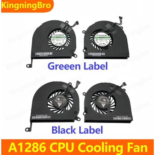 Tested Original Laptops CPU Cooler For Macbook Pro 15" A1286 Cooling Fan 2008 2009 2010 2011 2012 Years