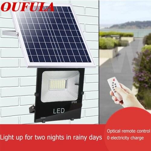 OUTELA Solar Flood Light Street Light Waterproof LED Outdoor Light Highlight Garden Light