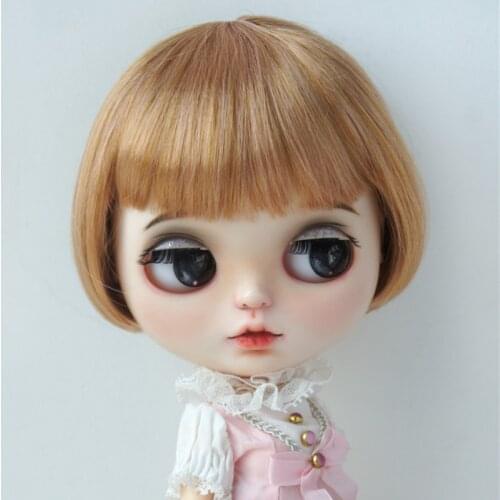 BOBO Doll wigs JD256 9-10Inch 23-25 CM Short BOBO Cut SD BJD hair 1/3 Synthetic mohair doll wig