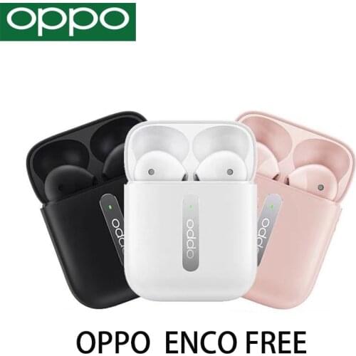 ETI02 Slide Control ORIGINAL OPPO Enco Free tws Earphones Wireless Bluetooth headset Reno ace 3 Pro 2z 2f 10x zoom Find x2 a5 a9