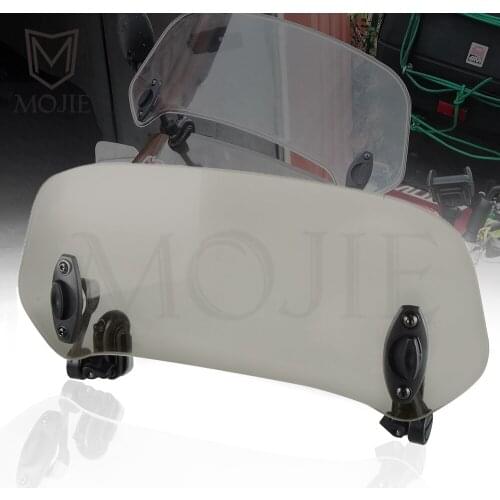 Motorcycle Windshield Extension Spoiler Windscreen Air Deflector For YAMAHA XMAX 125 250 300 400 MBK X-Over 125 XS 1100 250 400