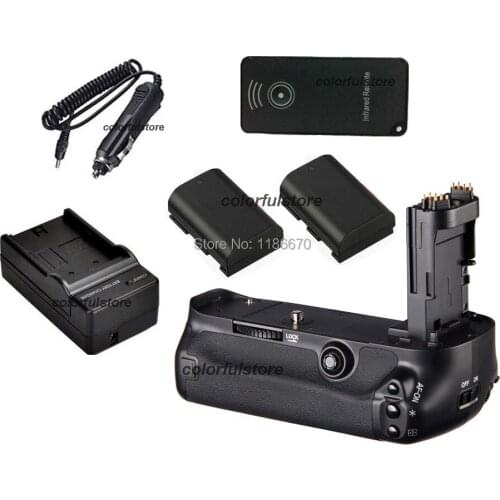 Battery Handle Grip Vertical Power For Canon EOS 5D Mark III 3 5DIII 5D3 Camera as BG-E11 BGE11+IR Remote +2 x LP-E6+Car Charger