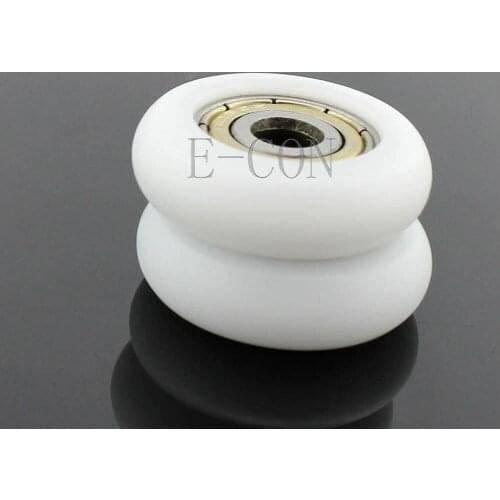 1/2/5/10PCS D Nylon Plastic Embedded 625 Groove Ball Bearings 5*23*7mm Guide Pulley
