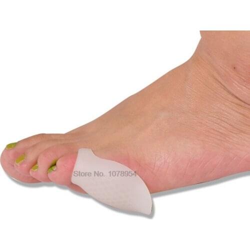 1000pairs Little Toe Thumb Silicone Gel Bunion Corrector Protector Foot Finger Pain Relief
