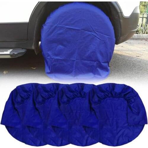 4pcs Set Wheel Tire Covers for RV Truck Car Camper Trailer Useful Black Pro Hot 100% brand new and high quality