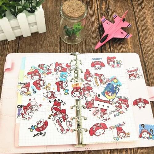 40 cartoon scrapbook stickers for children, DIY laptop suitcase skateboard motorcycle bicycle toy