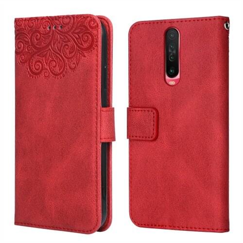 For Xiaomi Redmi K30i Flower Embossing Case Coque for Redmi K30i Wallet Flip Leather Case for Xiaomi K30i Redmi K30i Cover