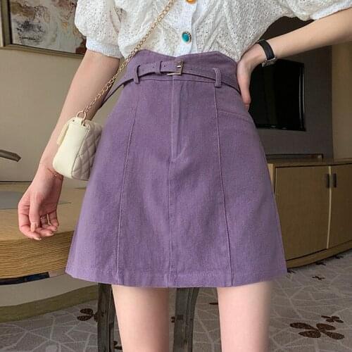 KMETRAM High Waist Skirts For Women