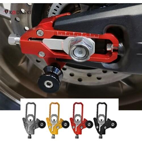 Kodaskin For Honda CB650R CB 650R CNC Aluminum Alloy Chain Adjuster Motorcycle Rear Wheel Chain Adjuster Plates