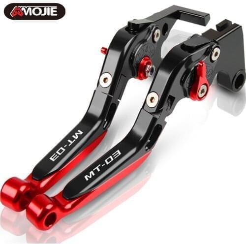 Motorcycle CNC Brake Clutch Levers Handlebar handbrake Handle MT03 MT-03 MT 03 FOR YAMAHA MT03 2015 2016 2017 2018 2019 2020