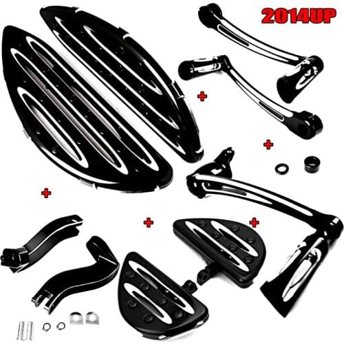 Floorboards&Shift Lever&Brake Shift&Rear Passenger Mount For Harley Touring FLHX FLHR FLHTR 2014-2017
