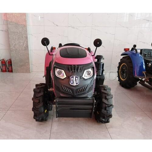 New Tractor Rainbow Colors 50HP Greenhouse Tractor Farm Hydraulic Tractor Agricultural Machinery SY504G