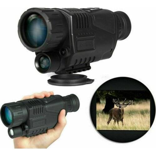 NV-300 Night-Vision Monoculars 200M Viewing Distance 8X Zoom Night-Vision Telescopes Photo Video Taking Playback Day and Night