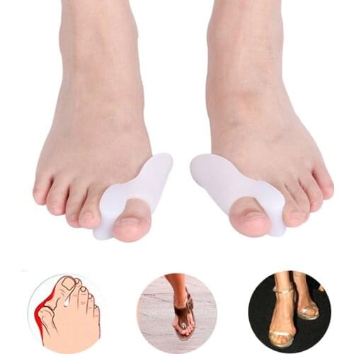 Bunion Toe Separator Hallux Valgus Corrector Beetle-crusher Bone Ectropion Orthopedic Foot Straightener Big Toes Protector