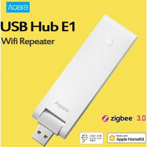 Newest Aqara E1 Hub Gateway Zigbee 3.0 Repeater Remote Control Home Work Mijia Apple HomeKit APP Smart Home System