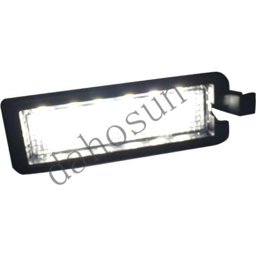 1PC OEM-Replace LED Car White 18-SMD 3x Brighter Illumination Number License Plate Lights For Dodge Charger Challenger Chry