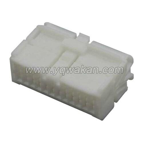 2sets 21pin auto electrical housing plug plastic wiring harness unsealed connector 6098-2764