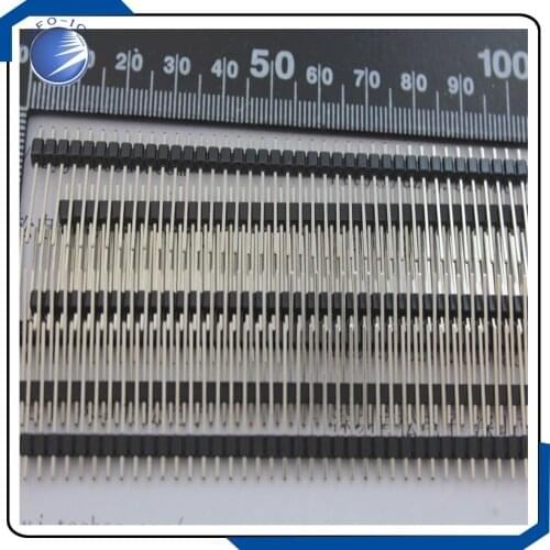 5pcs/lot 1*40P male 1.7CM Single row long 17MM 1*40PIN 2.54mm male pin header strip Connector 1*40