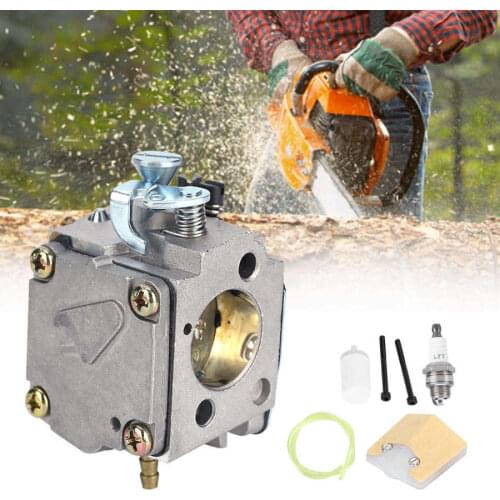 Aluminum Alloy Carburetor Air Filter Sparking Plug Kit Fit For Jonsered 625 630 Chainsaw Gradening Tool Parts