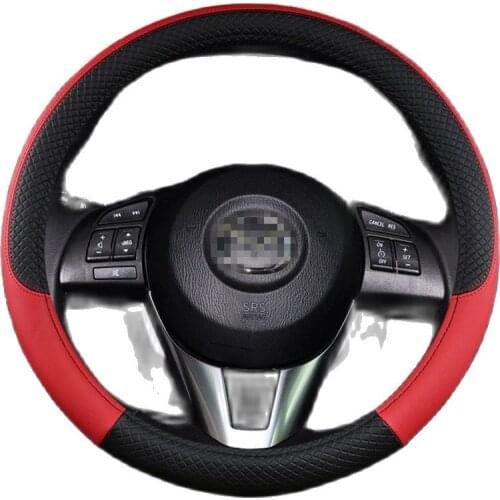Auto Decoration Fashion Style Breathable Fabric Braid C6 J10 W212 IX35 W211 MK5 organizer Auto Steering Wheel Cover