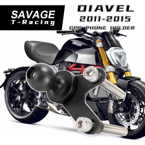 GPS Phone Navigation Bracket Holder For DUCATI Diavel 2011-2015 Motorcycle Accessories Mounting Adapter Sport Camera VCR Support