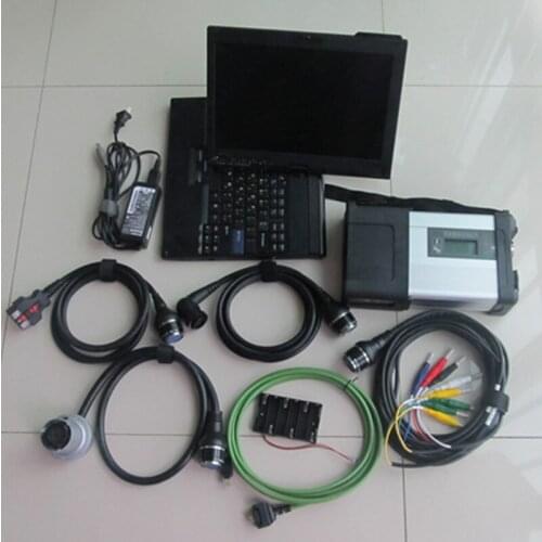 High Quality MB Star C5 SD Connect C5 DAS/X/ DTS 2021.03v Star Diagnosis Software HDD SSD with x200t laptop 4g Diagnostic PC