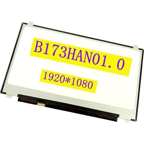 For MSI GT72 GT73 laptop screen B173HAN01.0 LP173WF4 SPF6 F1 F5 LTN173HL01-401 N173HCE-E31 FHD 1920*1080