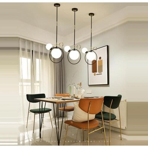G9 led Nordic Iron Glass Black White Gold Pendant Lights.Pendant Lamp.Pendant light Suspension Luminaire Lampen Lustre For Foyer