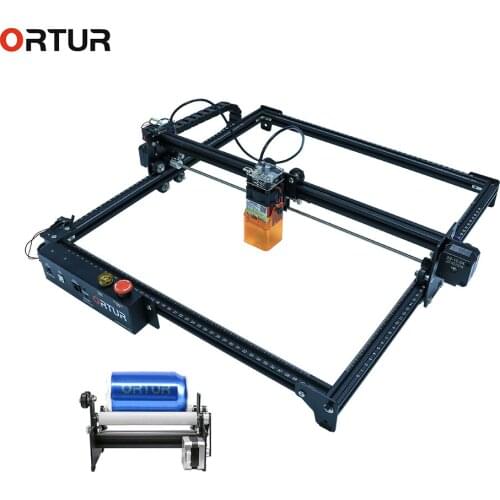 Ortur Laser Master 2-20W LU2-4 DIY Laser Marking for Metal with 32-bit Motherboard LaserGRBL(LightBurn) 400×400mm Wrok Size