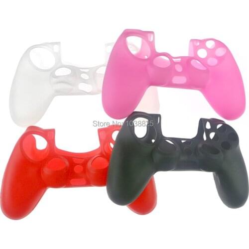 Soft Silicone Case For PS4 Controller Flexible Gel Rubber Skin Case Cover For Playstation 4 Game Controller Accessory