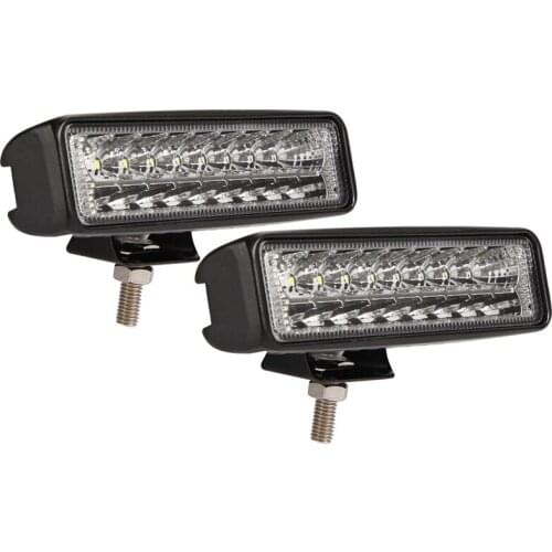 New6Inch LED Work Light Bar Flood Spot Driving Fog Lamps Car SUV Offroad Truck