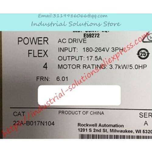 New 22A-B017N104 22A-BO17N1O4AB 22A-BO17N104 Industrial Control Inverter