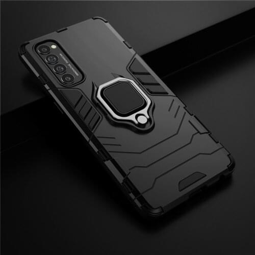 For Oppo Reno 4Pro Coque For Reno 4 Pro 4G 5G Reno4 Reno4pro For Oppo Reno 4 Pro Case Magnetic Car Shockproof Ring Armor Cover