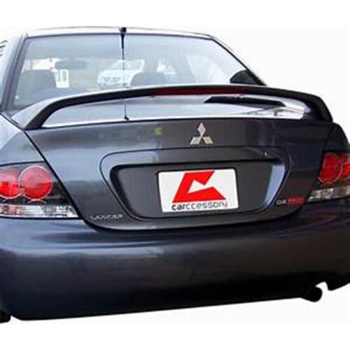Use for mitsubishi lancer Spoiler 2005-2009 lancer Spoiler High Quality ABS Material Car Rear Wing unpaint Color spoiler