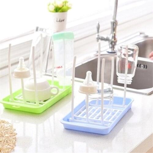 Useful Baby Bottle Dryer Rack Simple Tree Shape Cleaning Dryer Drainer Storage Nipple Shelf Baby Pacifier Feeding Cup Holder