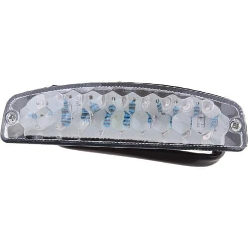 Universal Motorcycle LED Tail Light Brake Lamp Turn Signals for Motorbike Dirt Bike, Red, 12V