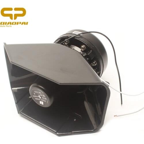 1pc DC12V 200W Alarm Oblique Mouth Horn Super Loud Car Speaker Warning Siren Boat Ship Truck Train Electronic Horn Claxon Suona