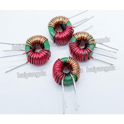 10 * 6 * 5-1mh 0.5 Wire 2A Split Winding Magnetic Ring Common Mode Inductor Filter Inductor Vertical / Horizontal