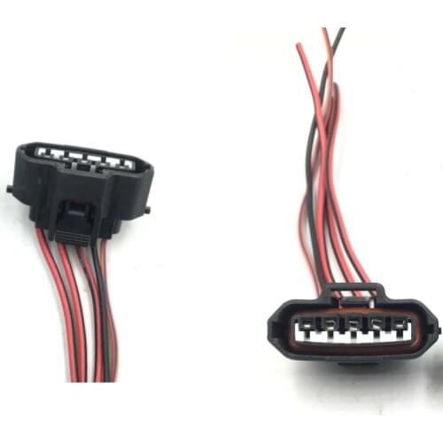 2/4/10pcs/lot 5 Pin/Way Auto Mass Air Flow Connector MAF Plug Wire Harness Pigtail For TOYOTA Lexus Mazda Pentium B70 MG640945-5