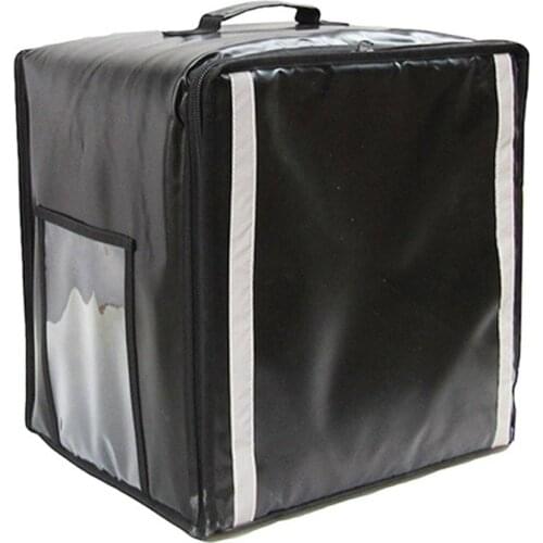 38L insulation bags pizza takeaway ice pack lunch bag cake refrigerated travel box double shoulder handbag waterproof suitcase