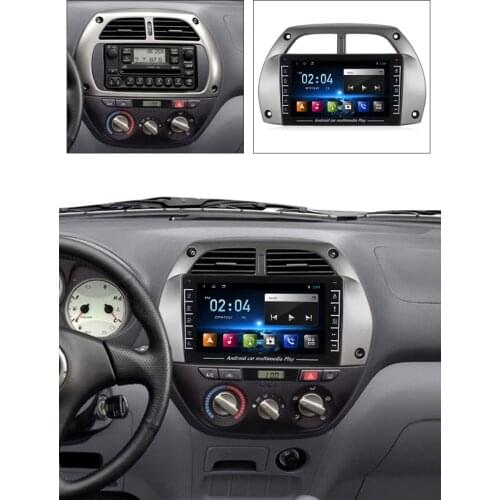 Wifi bluetooth Car multimedia Android radio stereo for Toyota RAV4 2001 2002 2003 2004 2005 2006 support carplay dvr camera