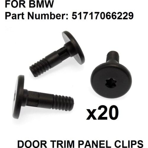 20x Spacer Clip Side Skirts Rivet Pin FOR BMW e60 e61 e63 e64 | 51717066229