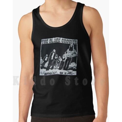 The Black Poster tank tops vest 100% Cotton Band Judas Priest Tool Anthrax Crowes Bu Oyster Cult Bangkit76