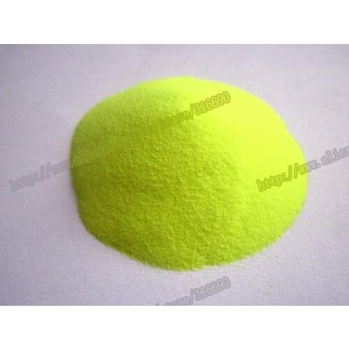 Free Shipping yellow deep green super brightness fluorescent powder Luminous powder 30g/bag