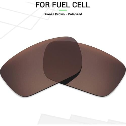 Mryok Anti-Scratch POLARIZED Replacement Lenses for Oakley Fuel Cell Sunglasses Bronze Brown