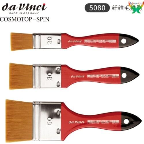 German Da Vinci Cosmotop-Spin 5080 Synthetic Fiber bristle brush Wall paint brush Water paint Paint brush suit student