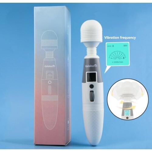 2019New 64 Modes Vibrating G-Spot Clitoris Stimulator Vibrator Dildo Adult Sex Toys For Woman Masturbator Magic Wand Erotic Toys